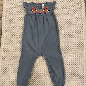 Girl’s Denim One Piece